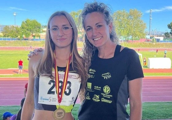 Aitana Alonso y Elena Caballero.