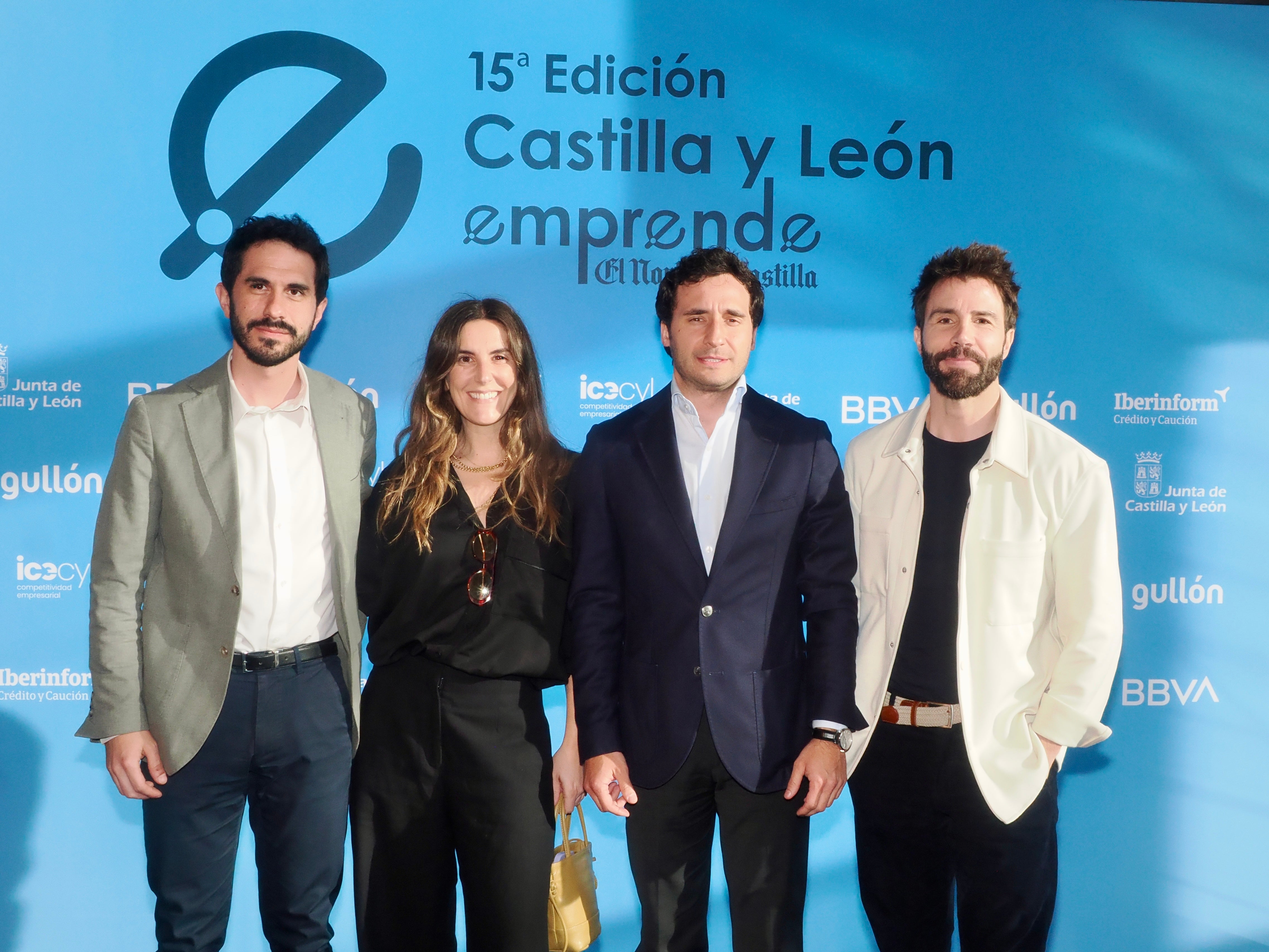 Abel Martín, Montaña Gutiérrez, Antonio Vallejo e Íñigo Reyna