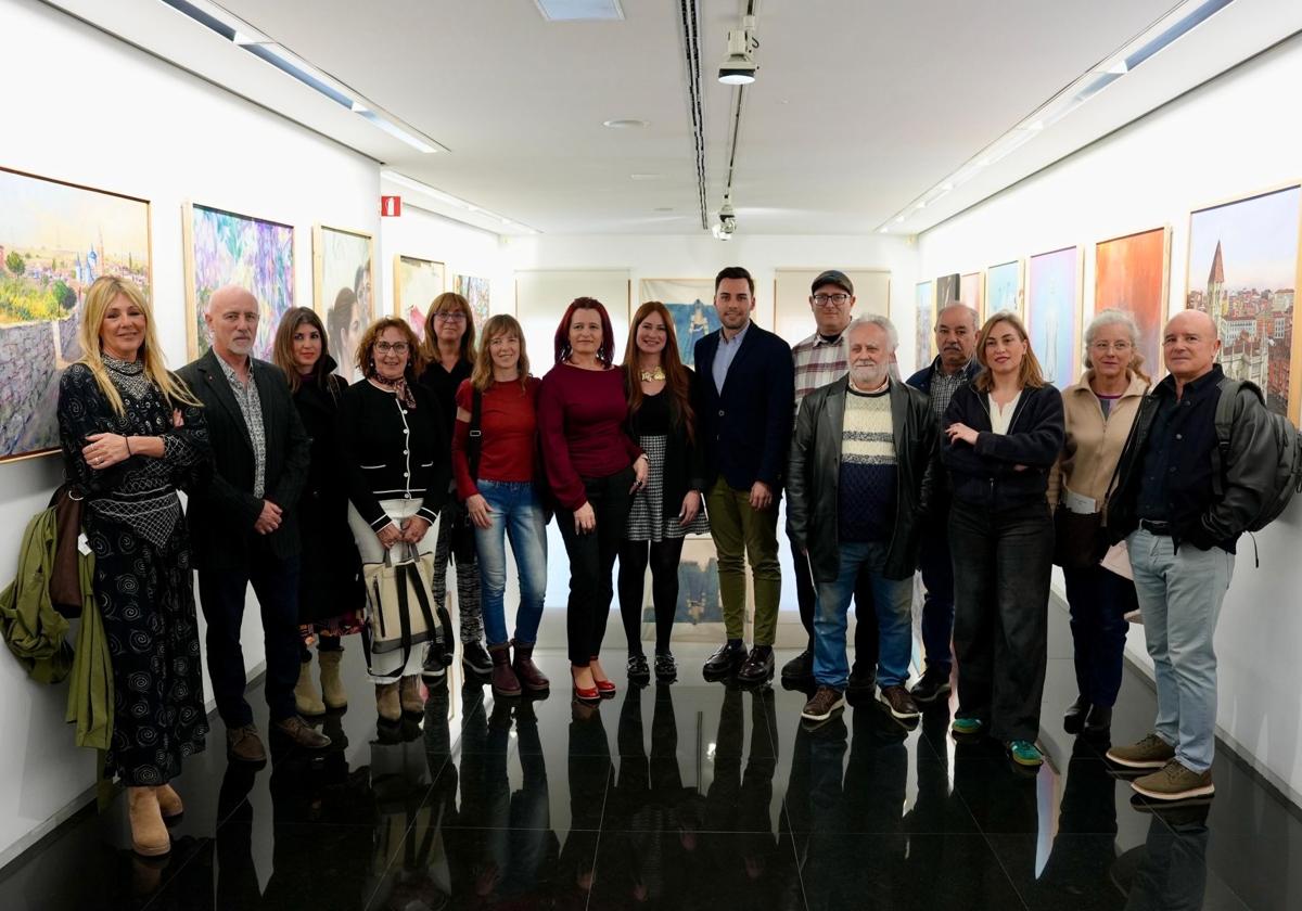 Entrega los premios del IV Certamen de Pintura de la Unión Artística Vallisoletana.