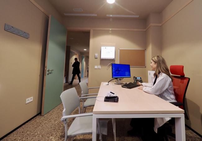 Centro de Salud de La Magdalena, en Valladolid, recién inaugurado.