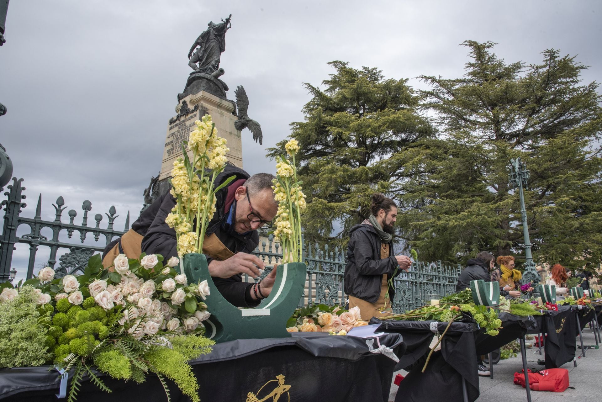 Fotos: Segovia busca al mejor artesano florista de España