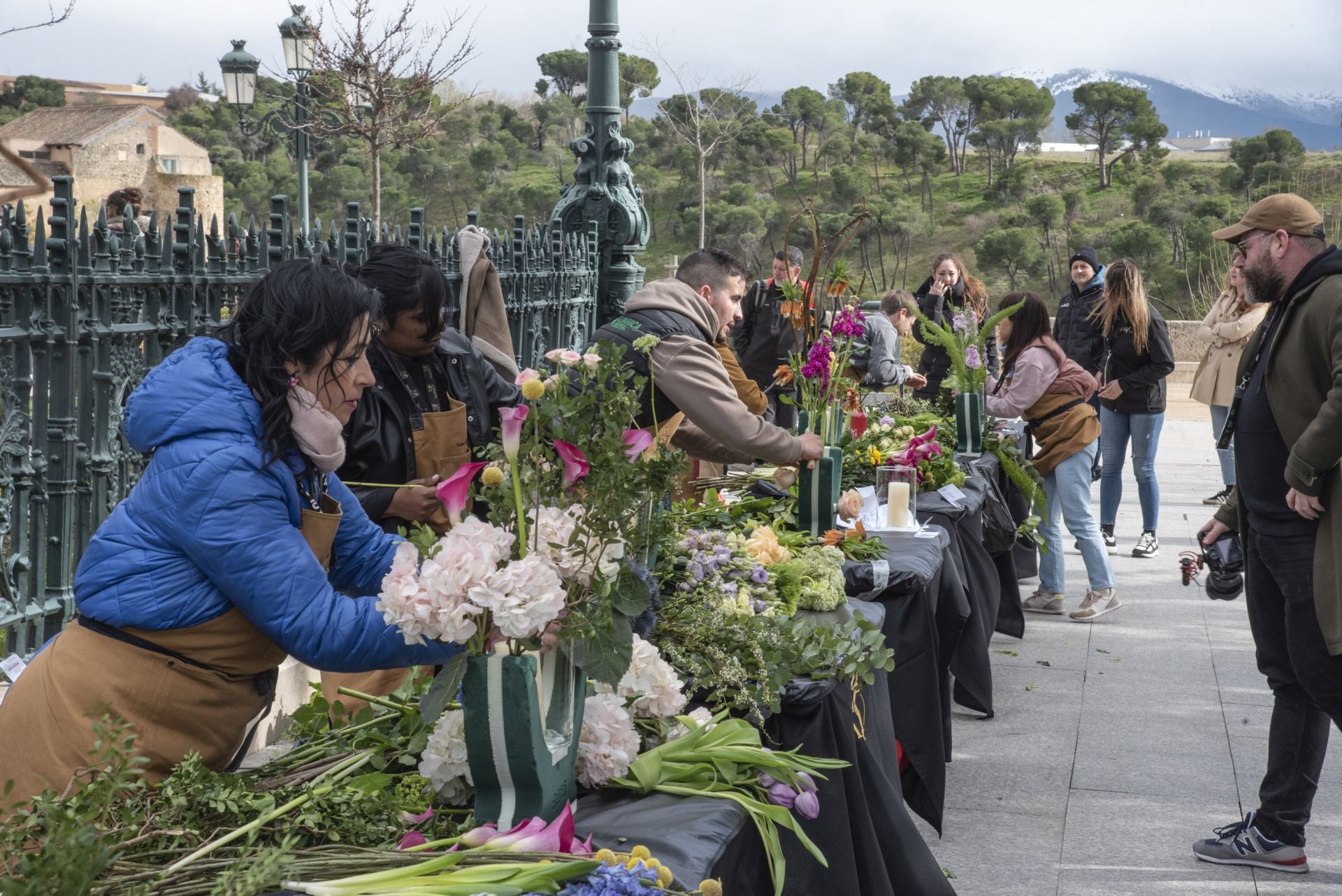 Fotos: Segovia busca al mejor artesano florista de España