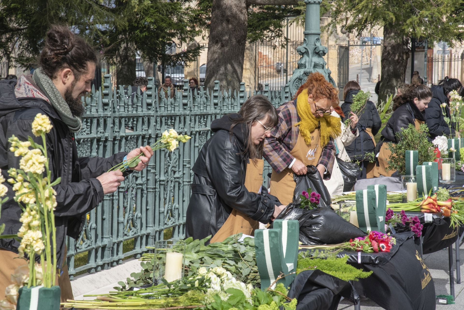 Fotos: Segovia busca al mejor artesano florista de España