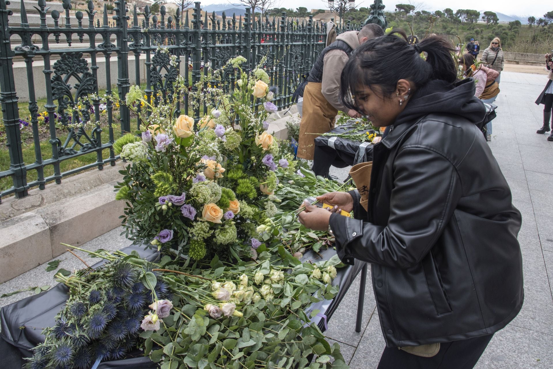 Fotos: Segovia busca al mejor artesano florista de España