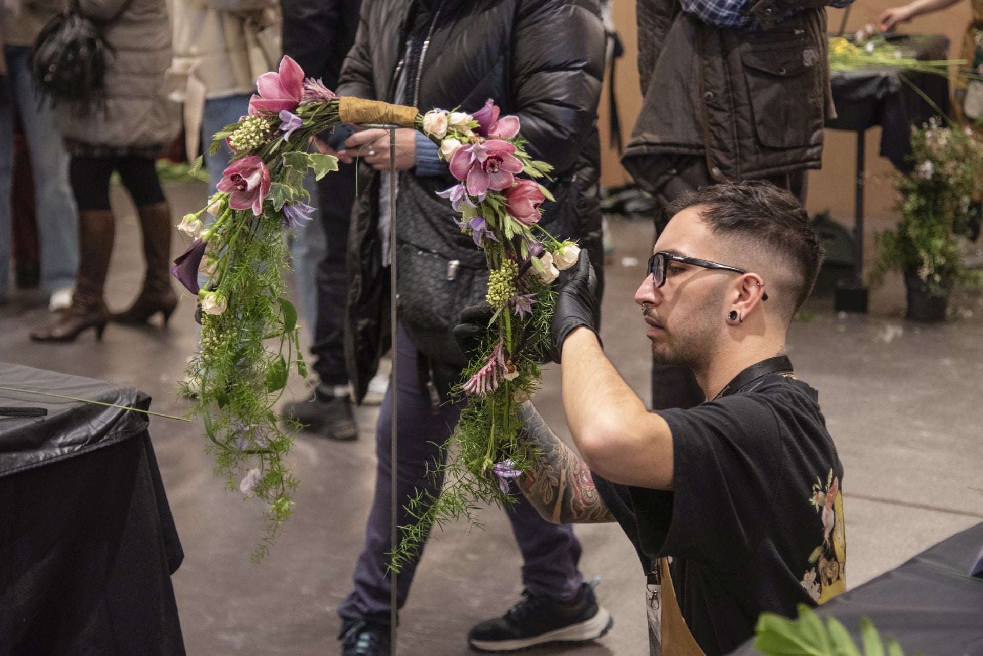 Fotos: Segovia busca al mejor artesano florista de España