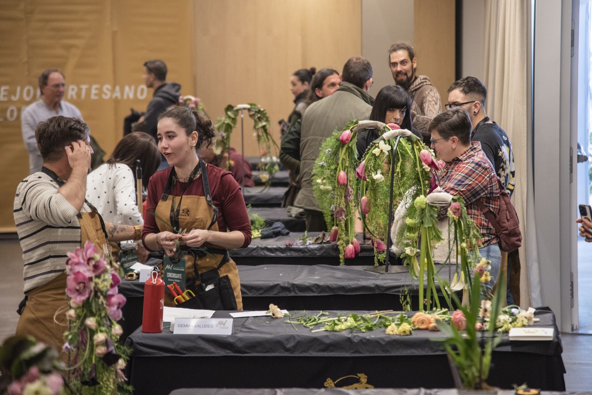 Fotos: Segovia busca al mejor artesano florista de España