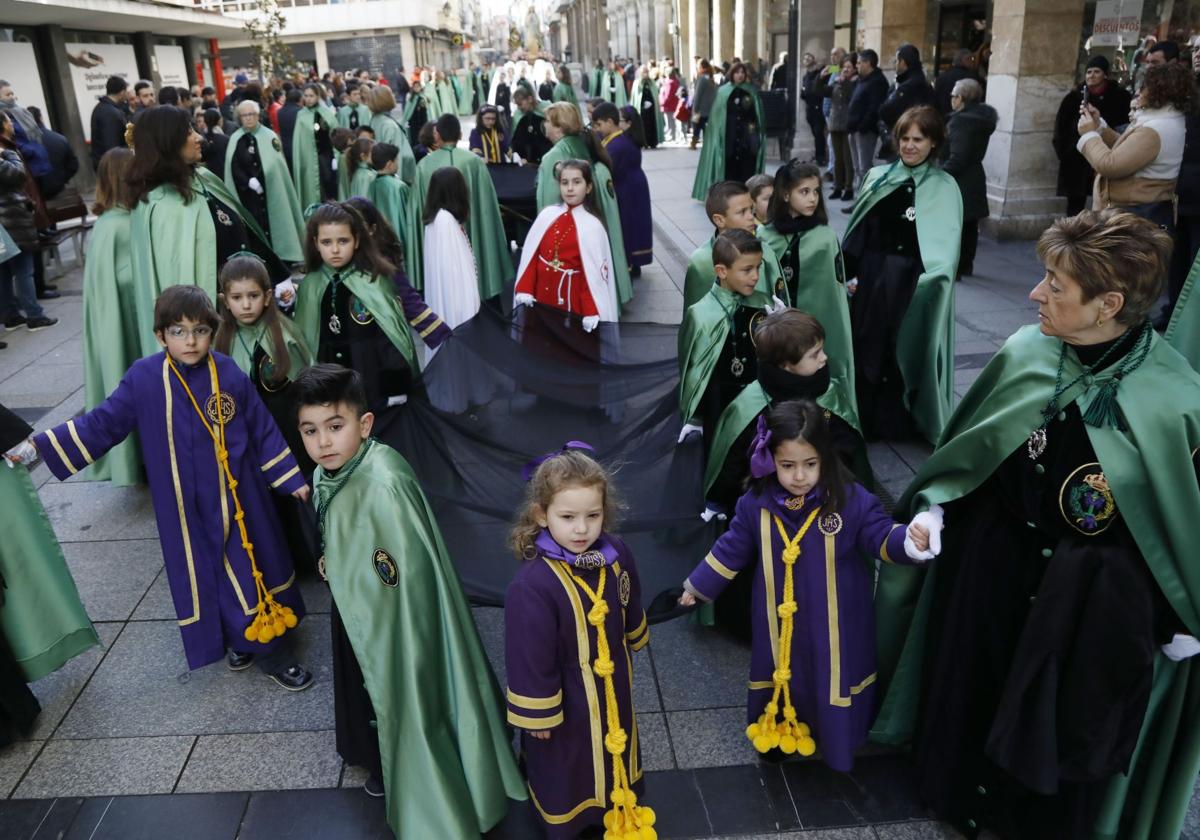 Programa y recorrido de las procesiones del Domingo de Resurrección en Palencia