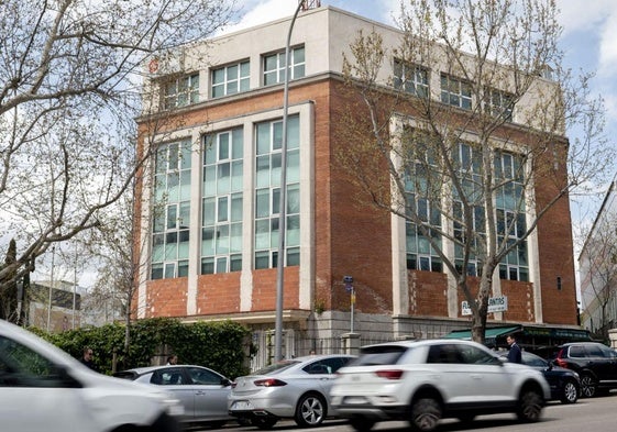 Edificio del No-Do en la calle Velázquez de Madrid, que albergará el Museo del Cine.