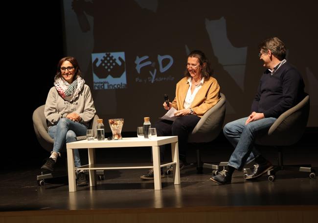 Un momento del encuentro celebrado este jueves en la Sala Borja,