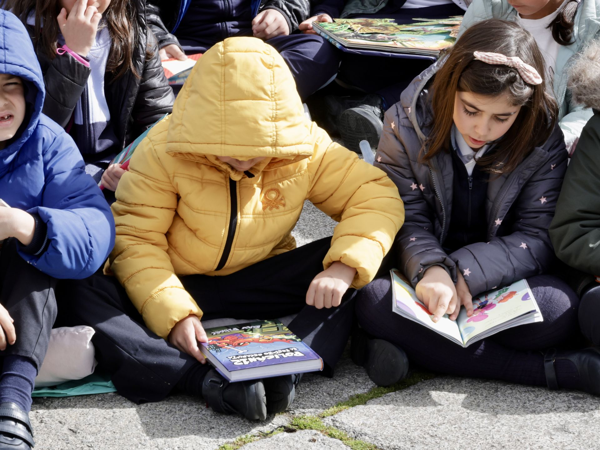 Las imágenes del proyecto de animación a la lectura del colegio Amor de Dios