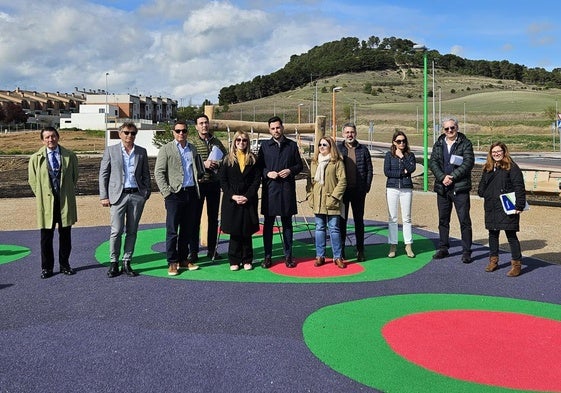 Acto institucional de recepción de la ampliación urbanística del Sector 6 en Zaratán.