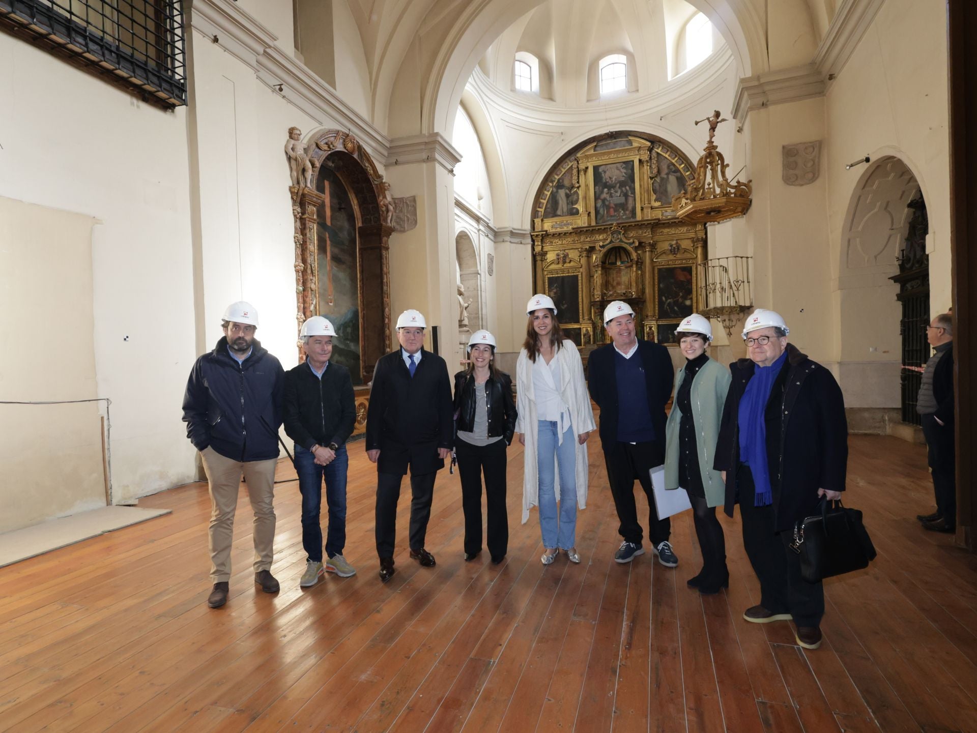 Presentación de la primera fase de la obra de rehabilitación del Monasterio de Santa Catalina