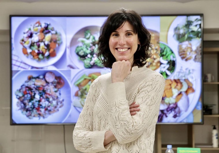 María de Haro, tras el taller que impartió esta semana en la AECC de Valladolid.