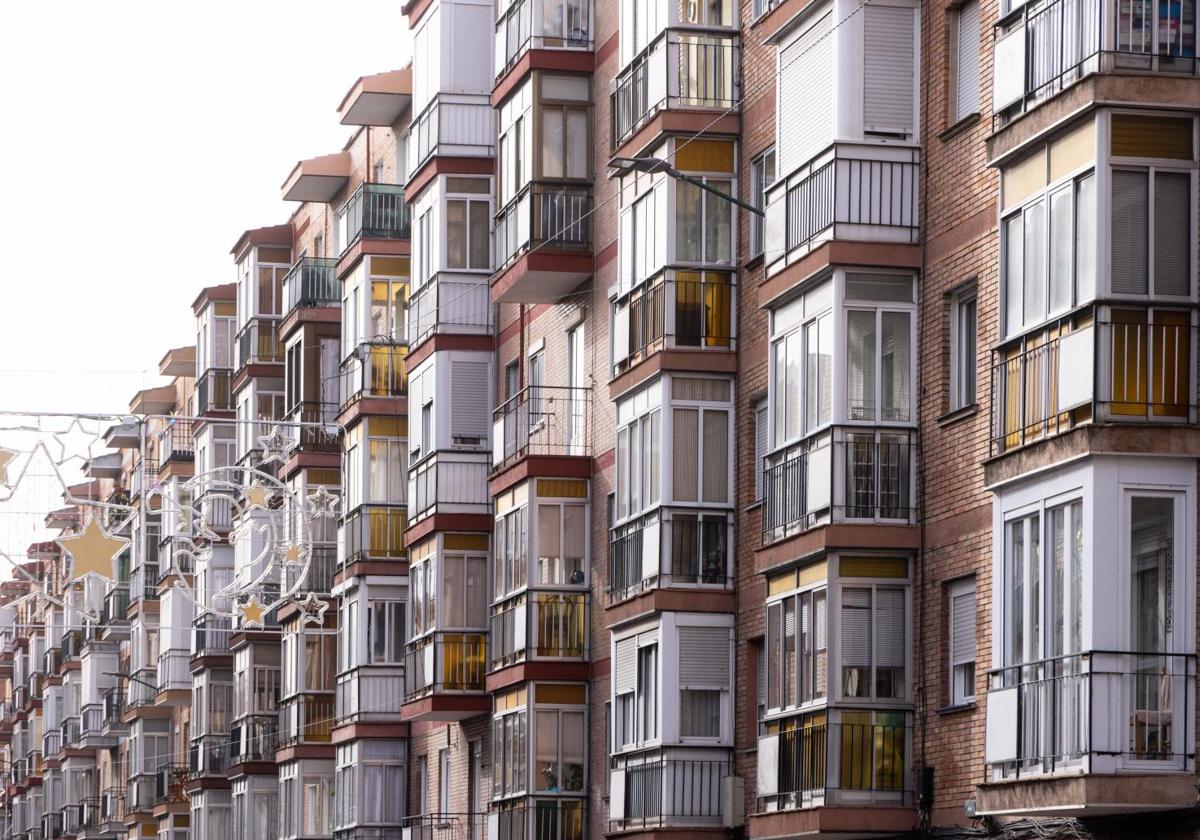 Bloques de viviendas en La Rondilla, en una imagen de archivo.