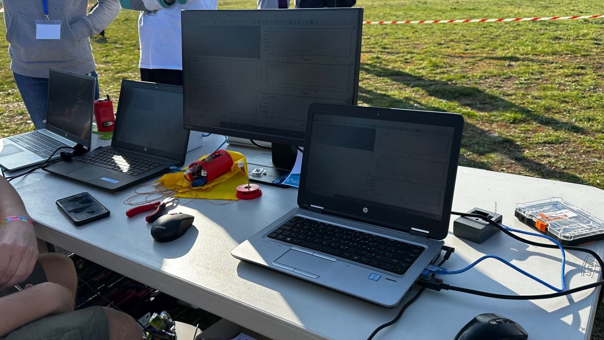 El proyecto CanSat de la Agencia Espacial Europea lanza cohetes en Herrera de Pisuerga