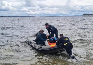 La búsqueda del desaparecido en Zamora se centra solo en el agua y podría alargarse varios meses