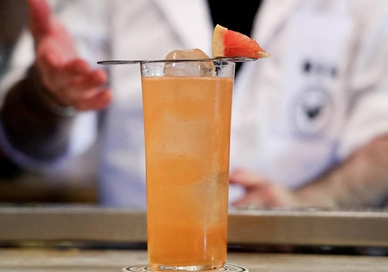 El 'Palomo' de tequila, mezcal y pomelo de 'El Niño Perdido'