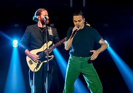 Actuación de Miss Caffeina.