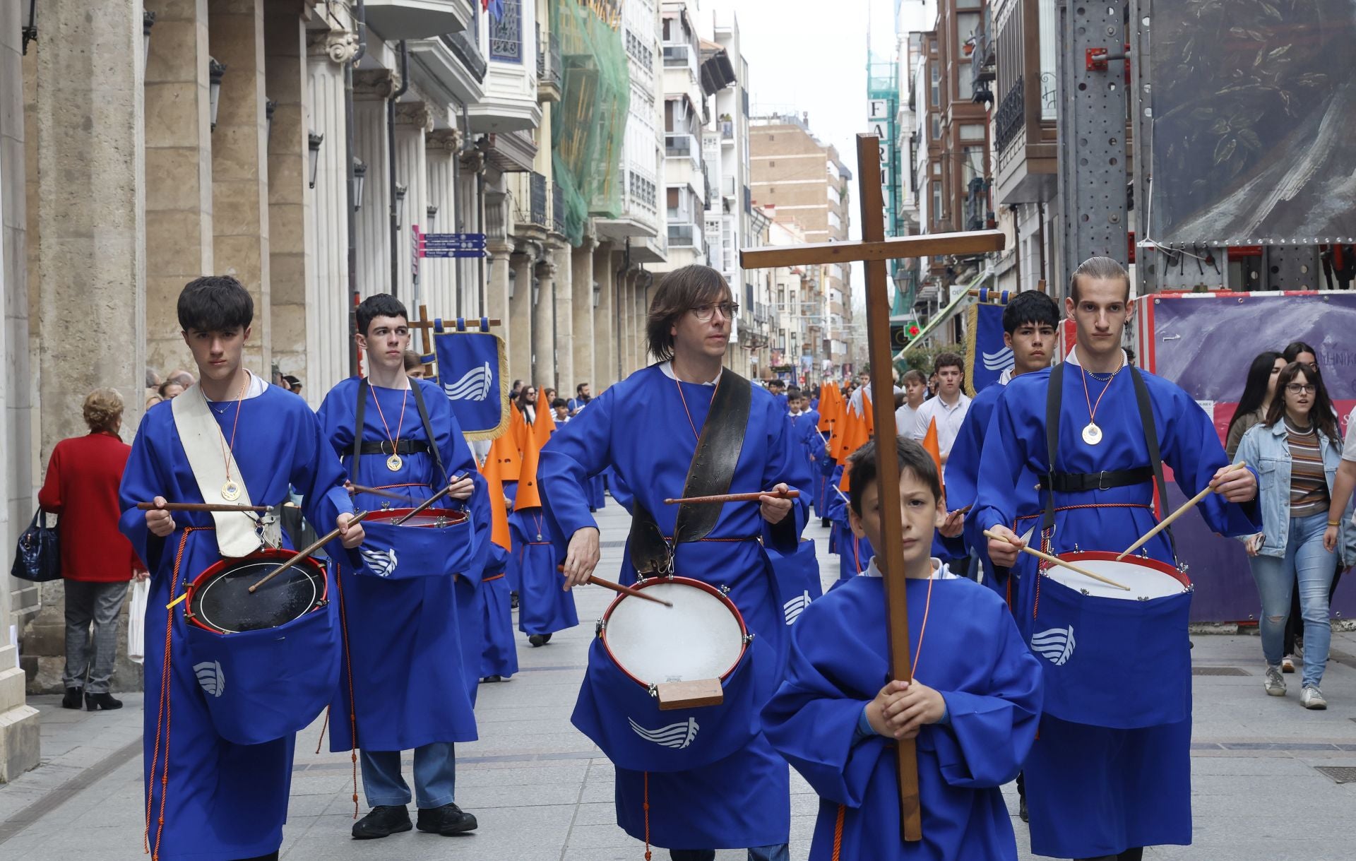 Procesión infantil del Divino Maestro en Palencia