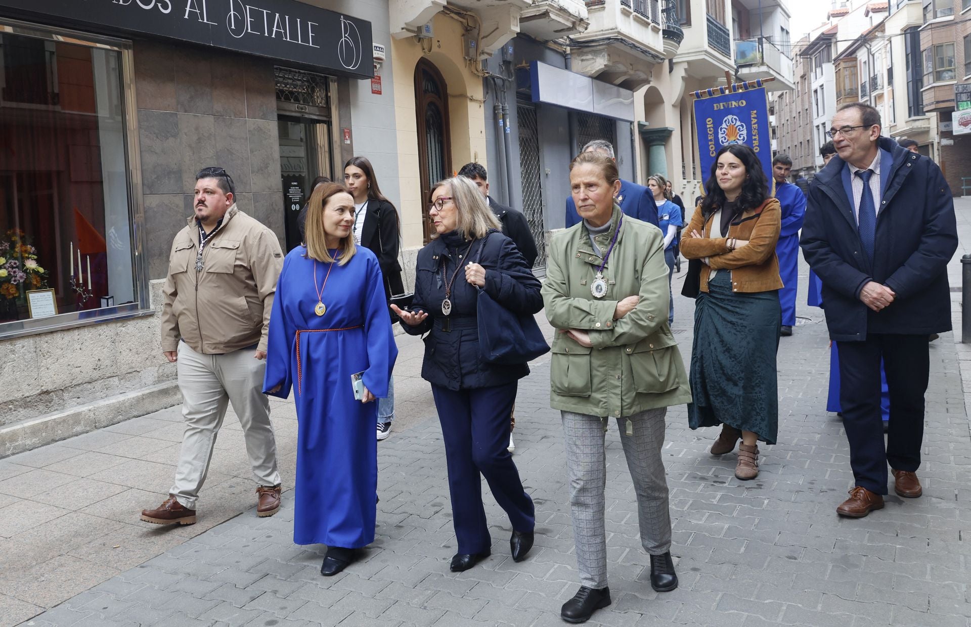 Procesión infantil del Divino Maestro en Palencia