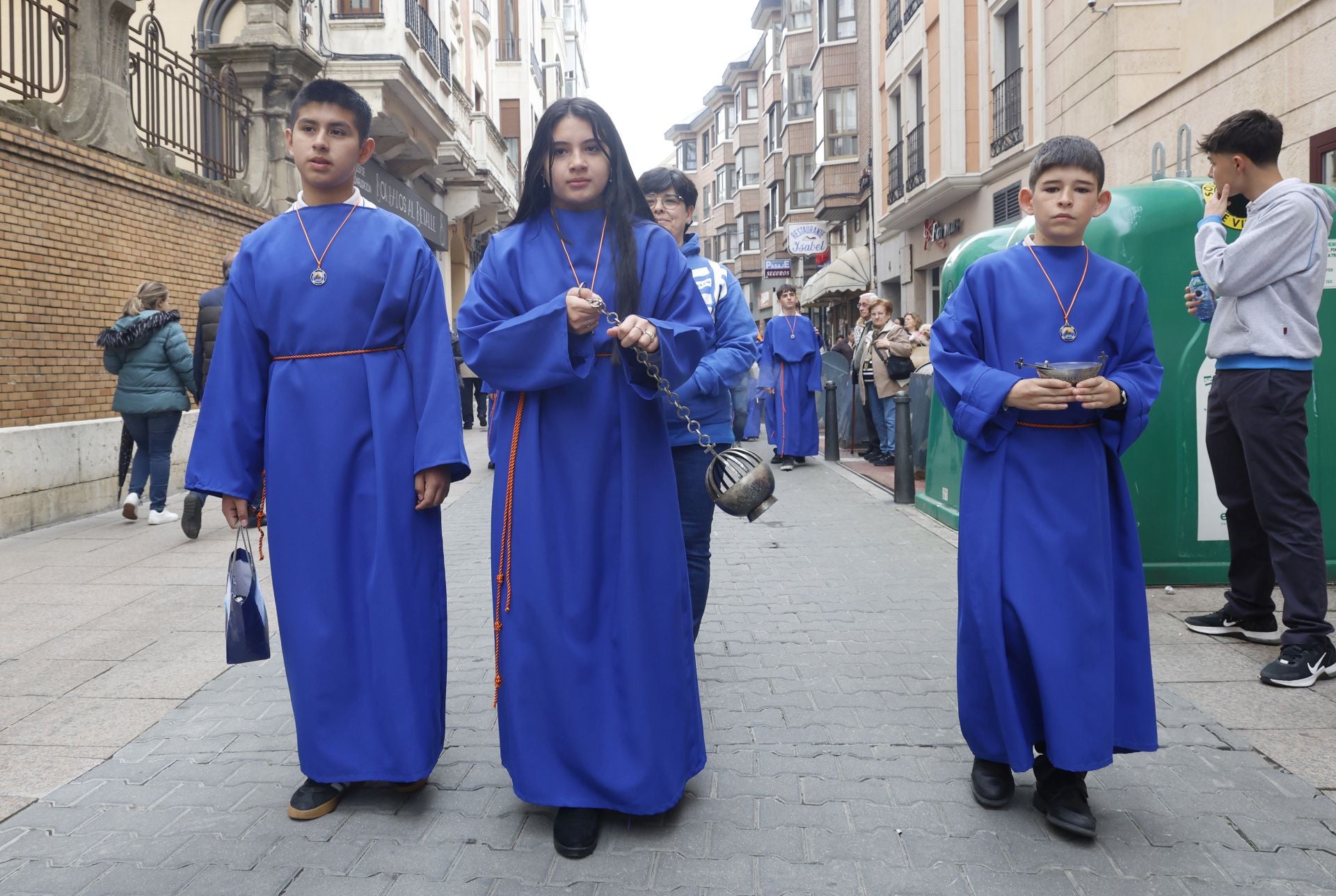 Procesión infantil del Divino Maestro en Palencia