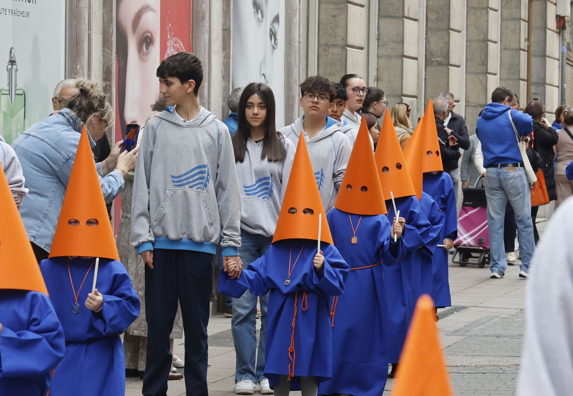 Procesión infantil del Divino Maestro en Palencia