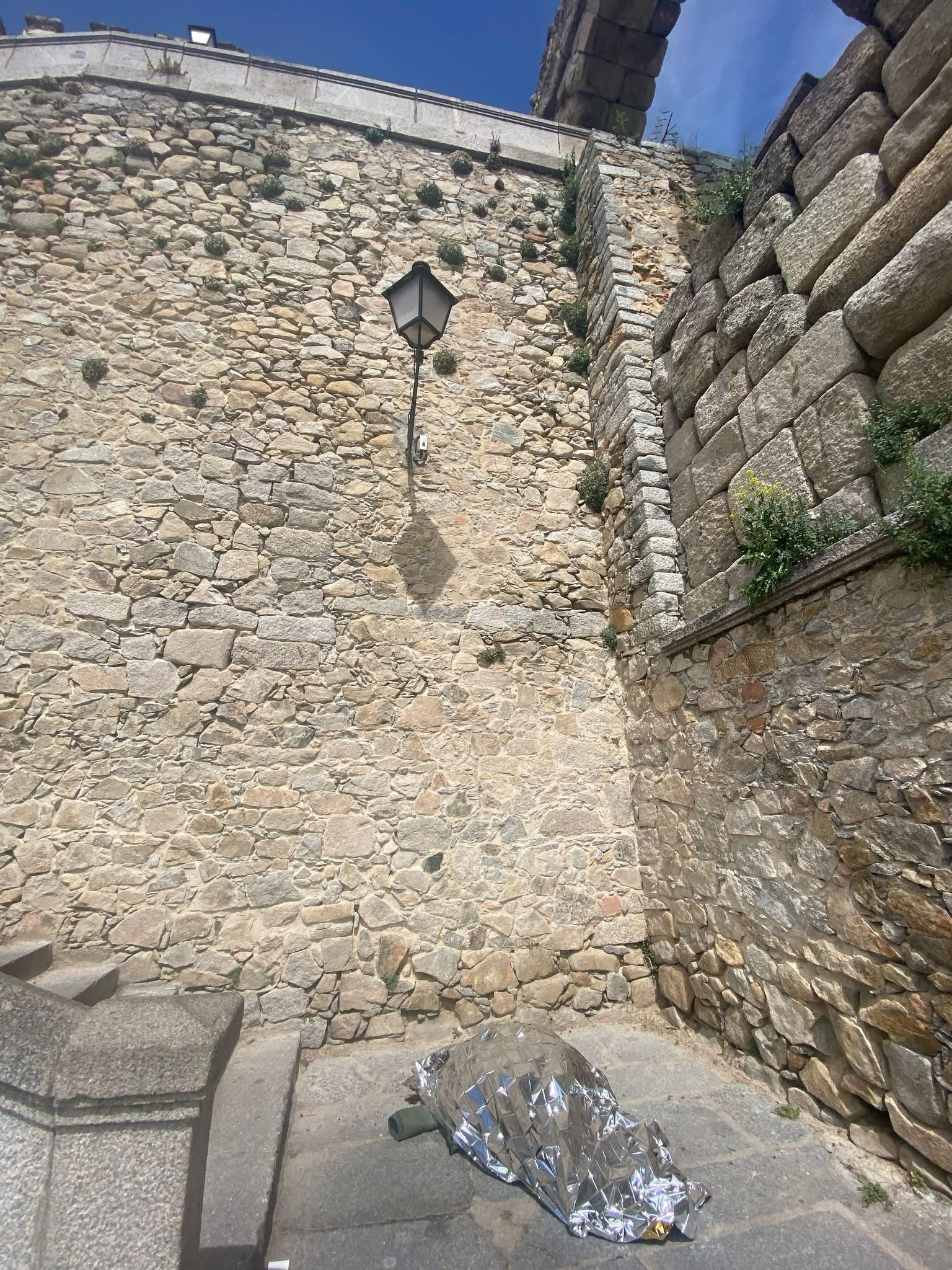 Mirador del que cayó el turista.