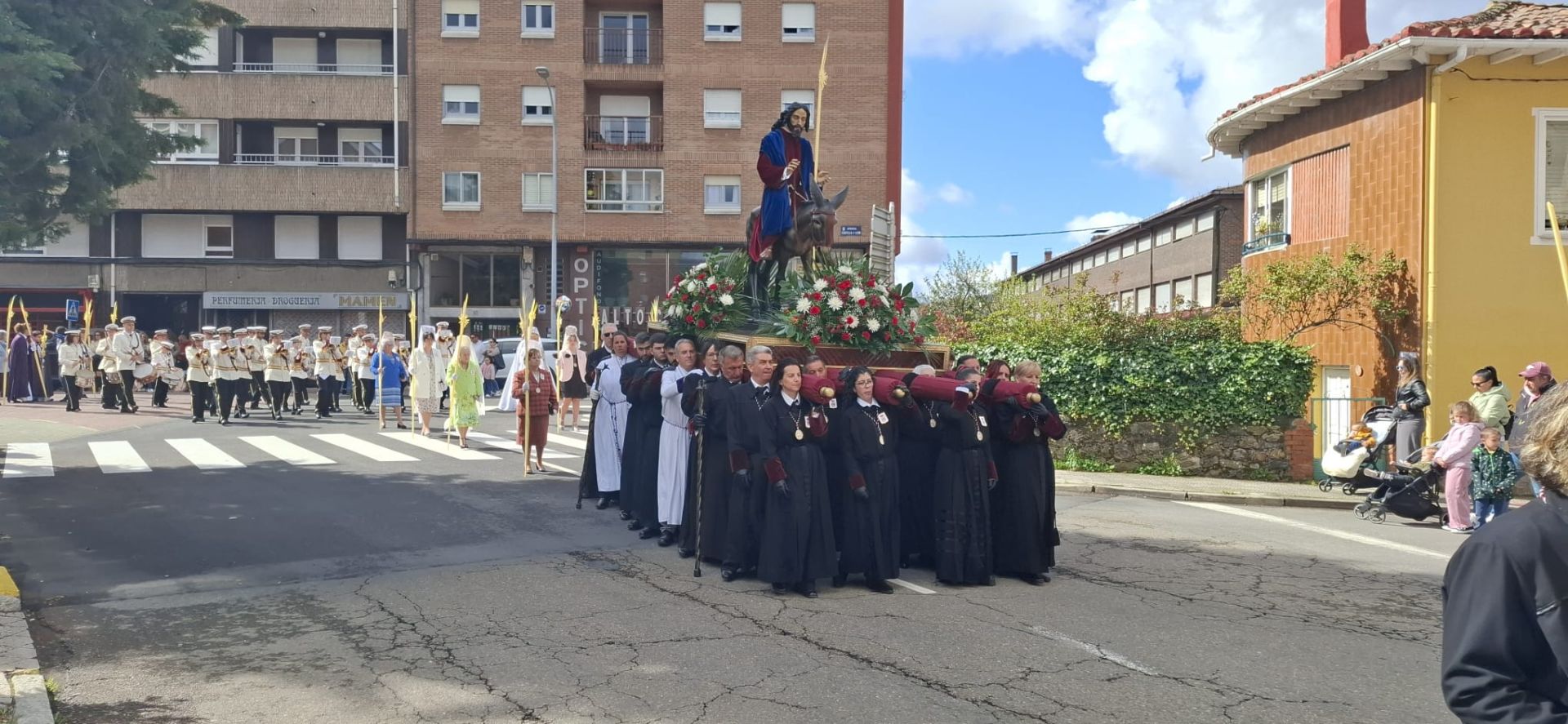 Procesión del Domingo de Ramos en Guardo