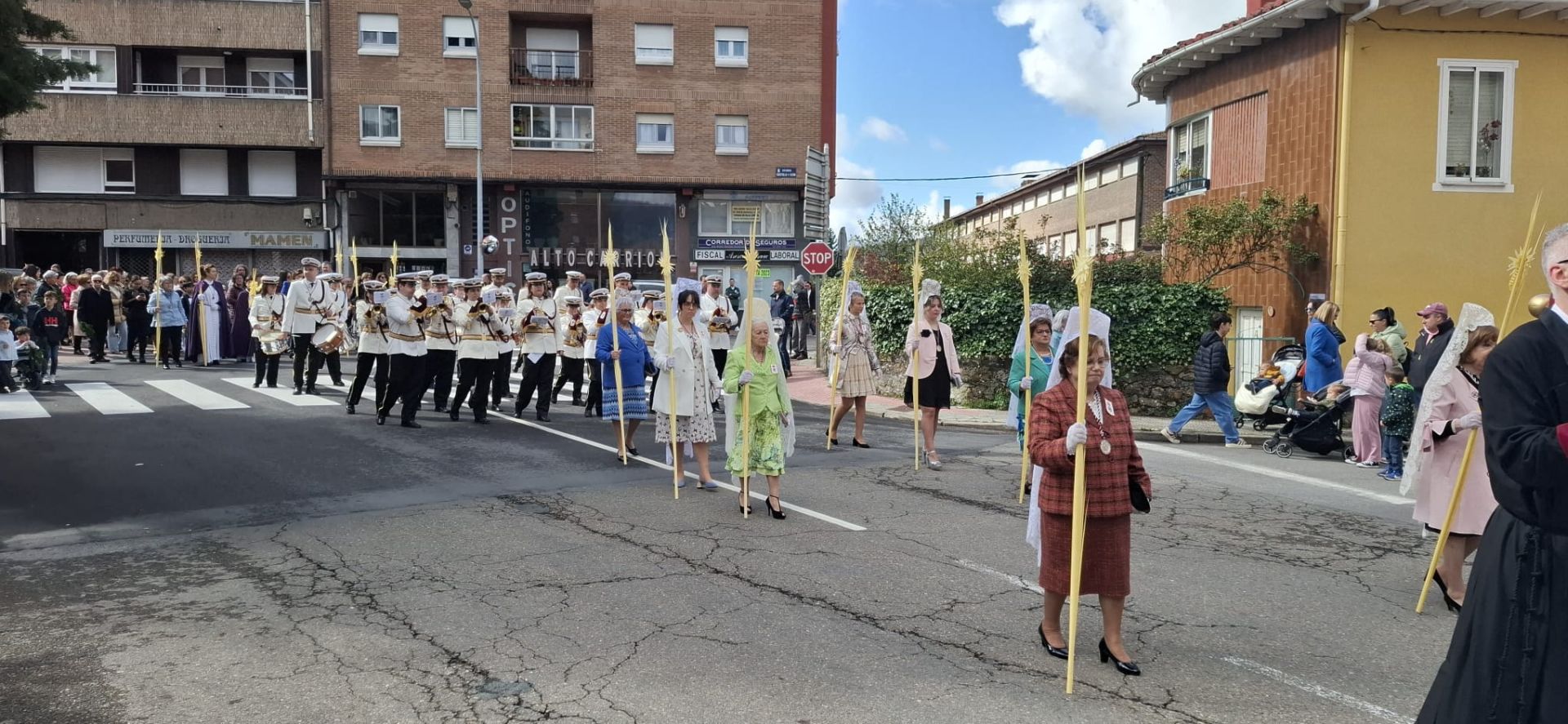 Procesión del Domingo de Ramos en Guardo