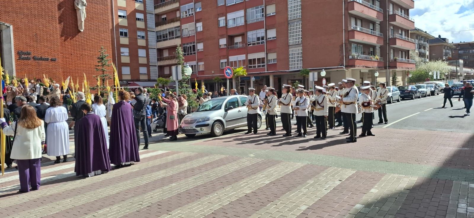 Procesión del Domingo de Ramos en Guardo