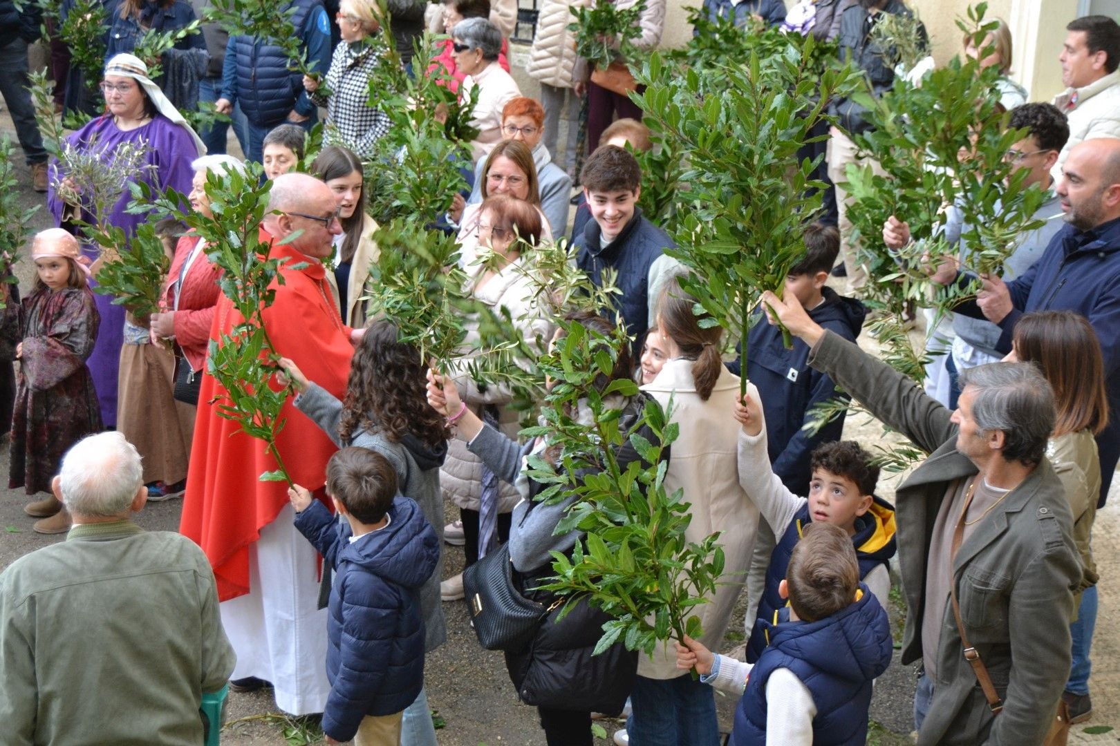 El Domingo de Ramos se vive en toda la provincia
