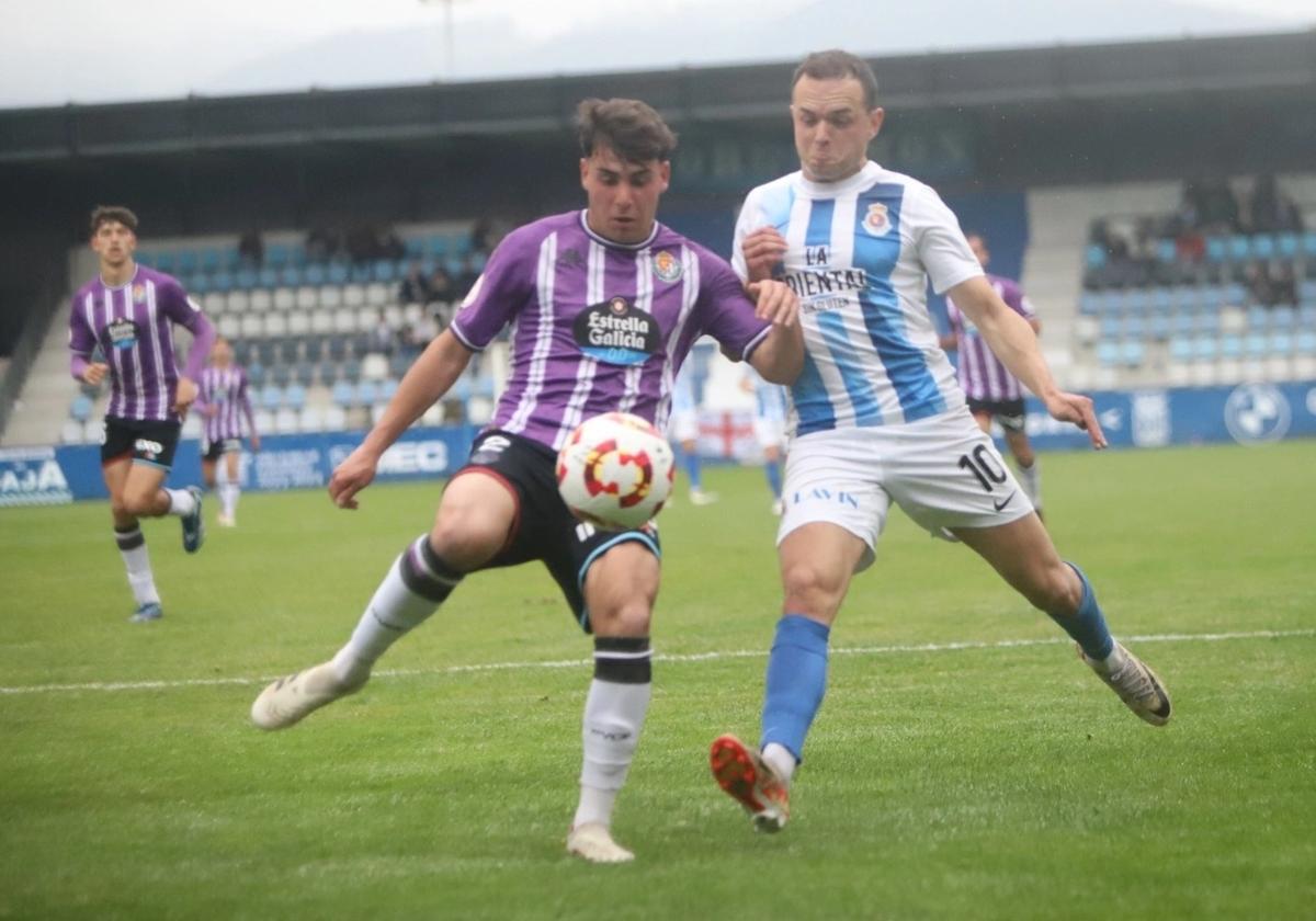 Duro castigo para el Real Valladolid Promesas en El Malecón