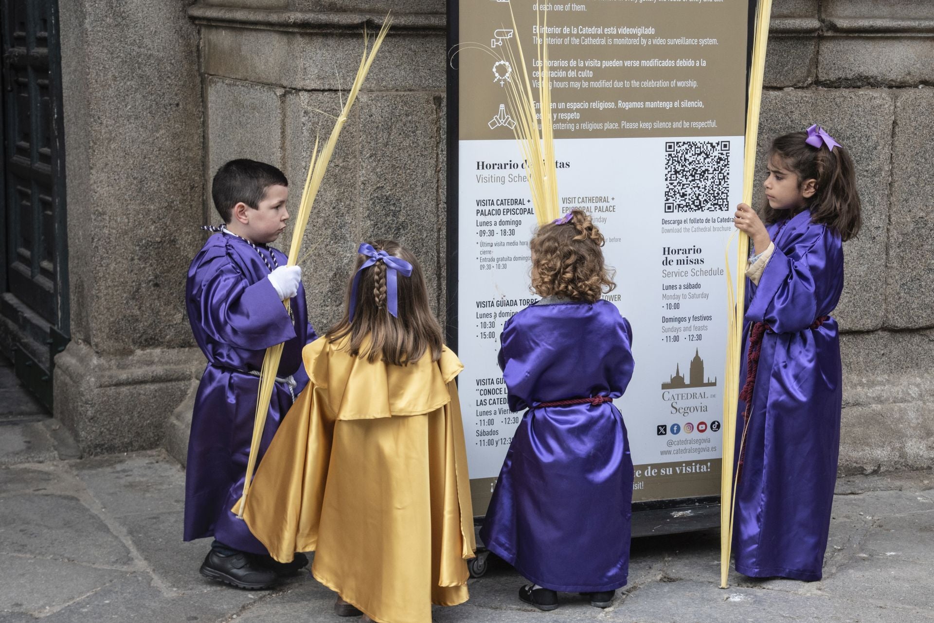 La procesión del Domingo de Ramos, en imágenes