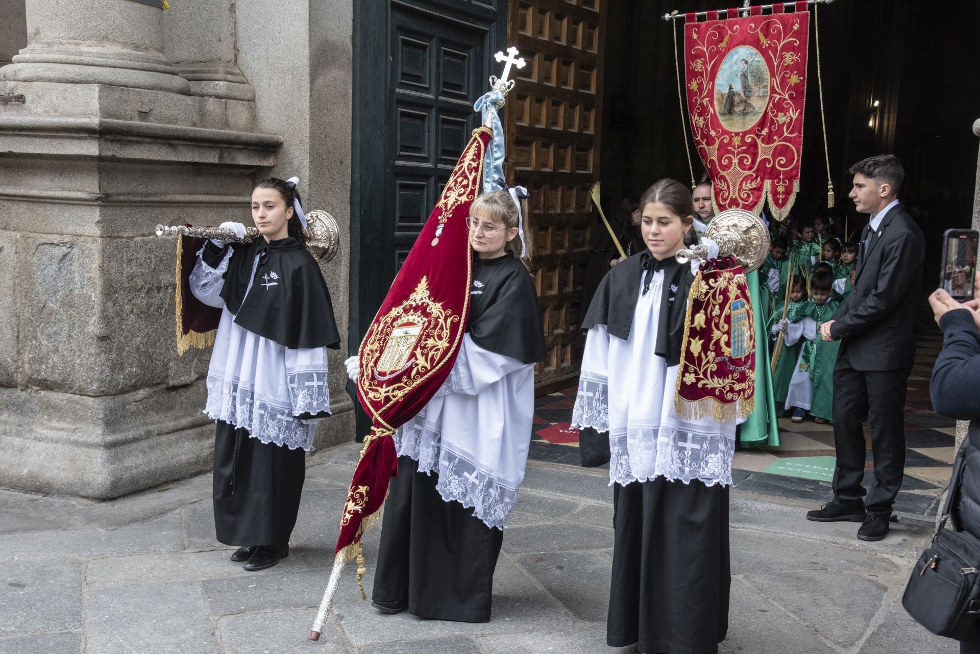 La procesión del Domingo de Ramos, en imágenes