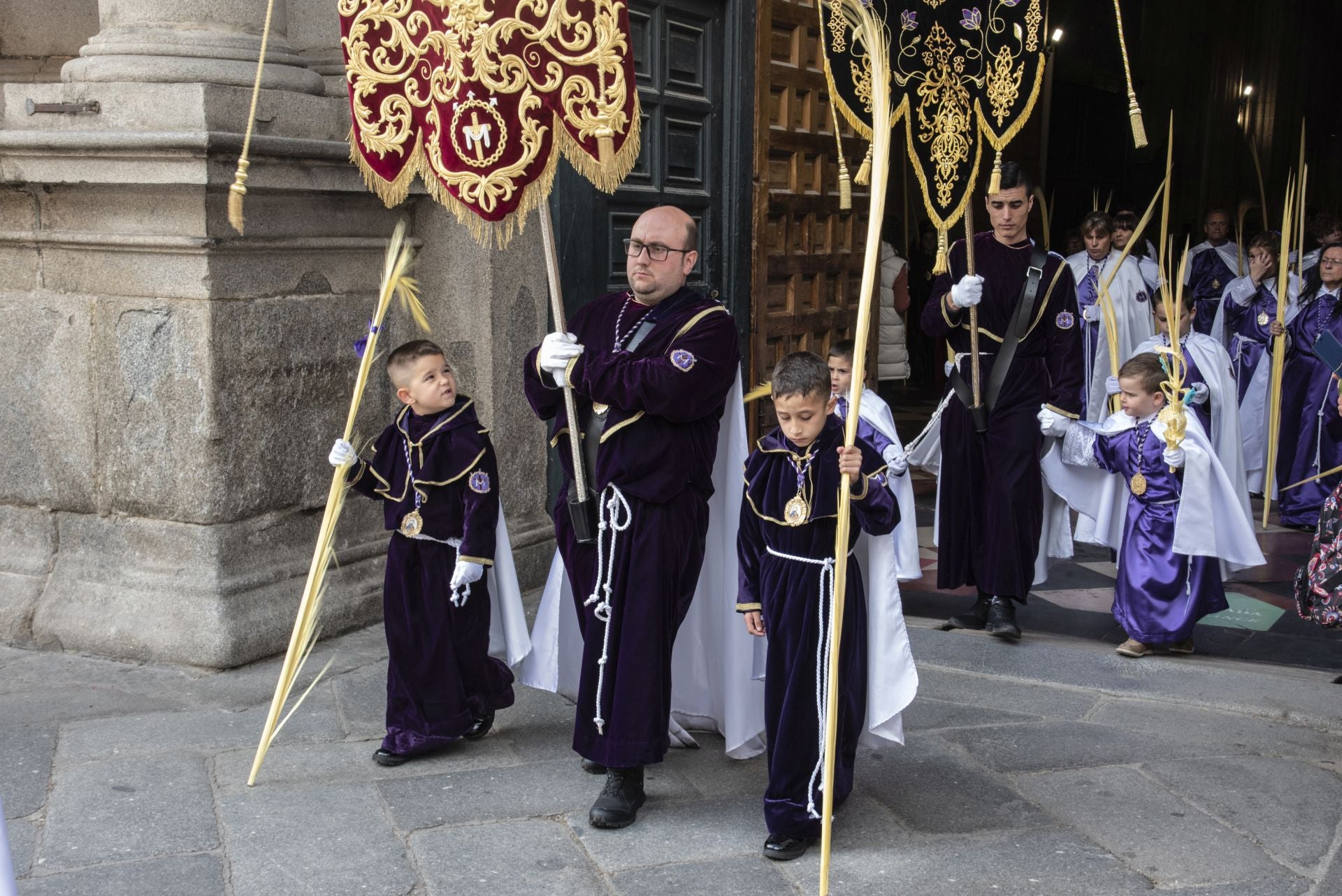 La procesión del Domingo de Ramos, en imágenes