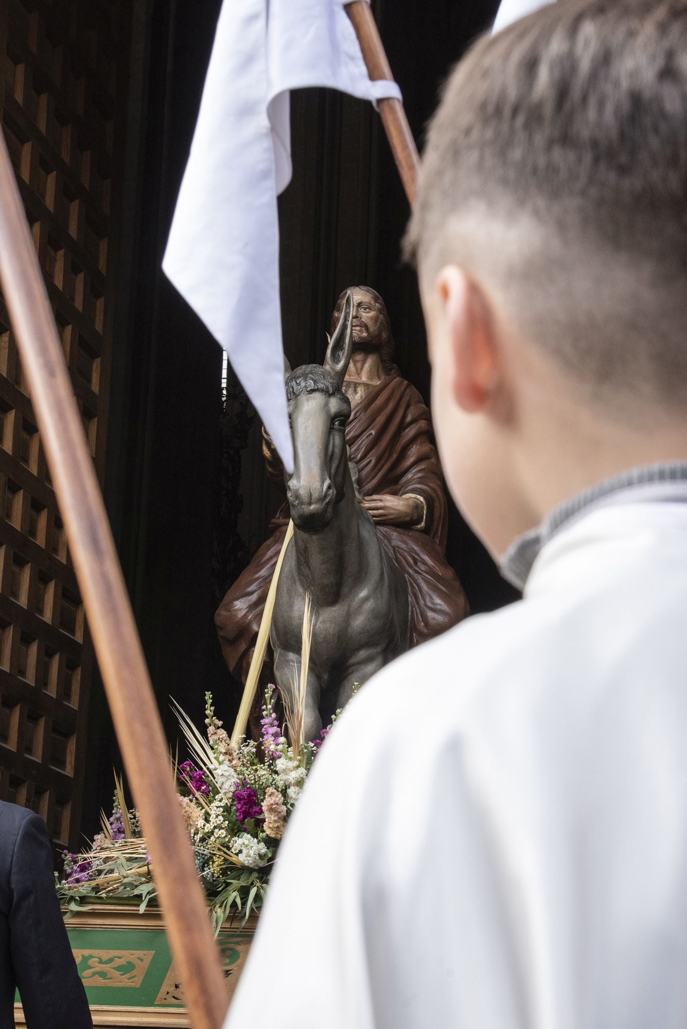 La procesión del Domingo de Ramos, en imágenes