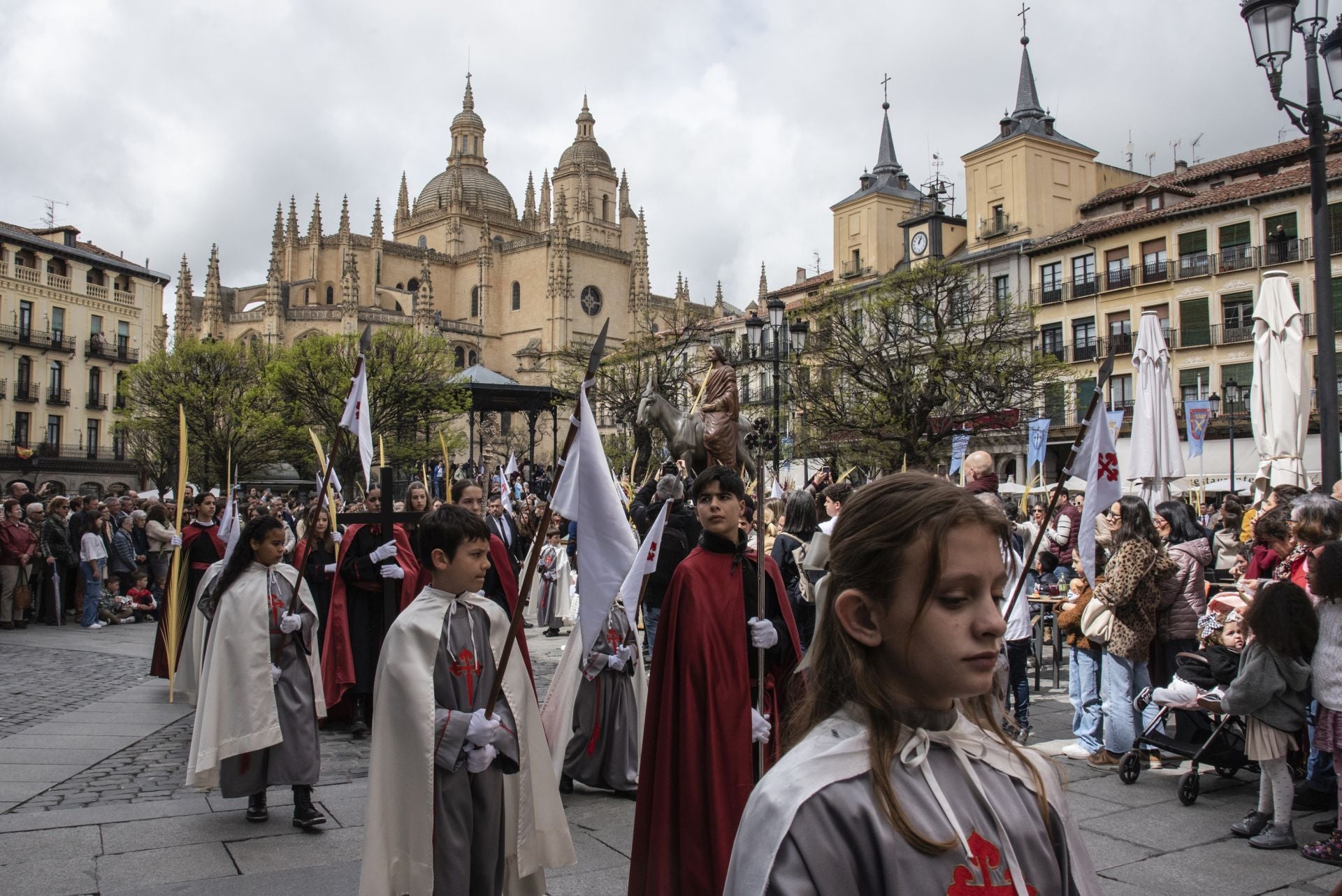 La procesión del Domingo de Ramos, en imágenes