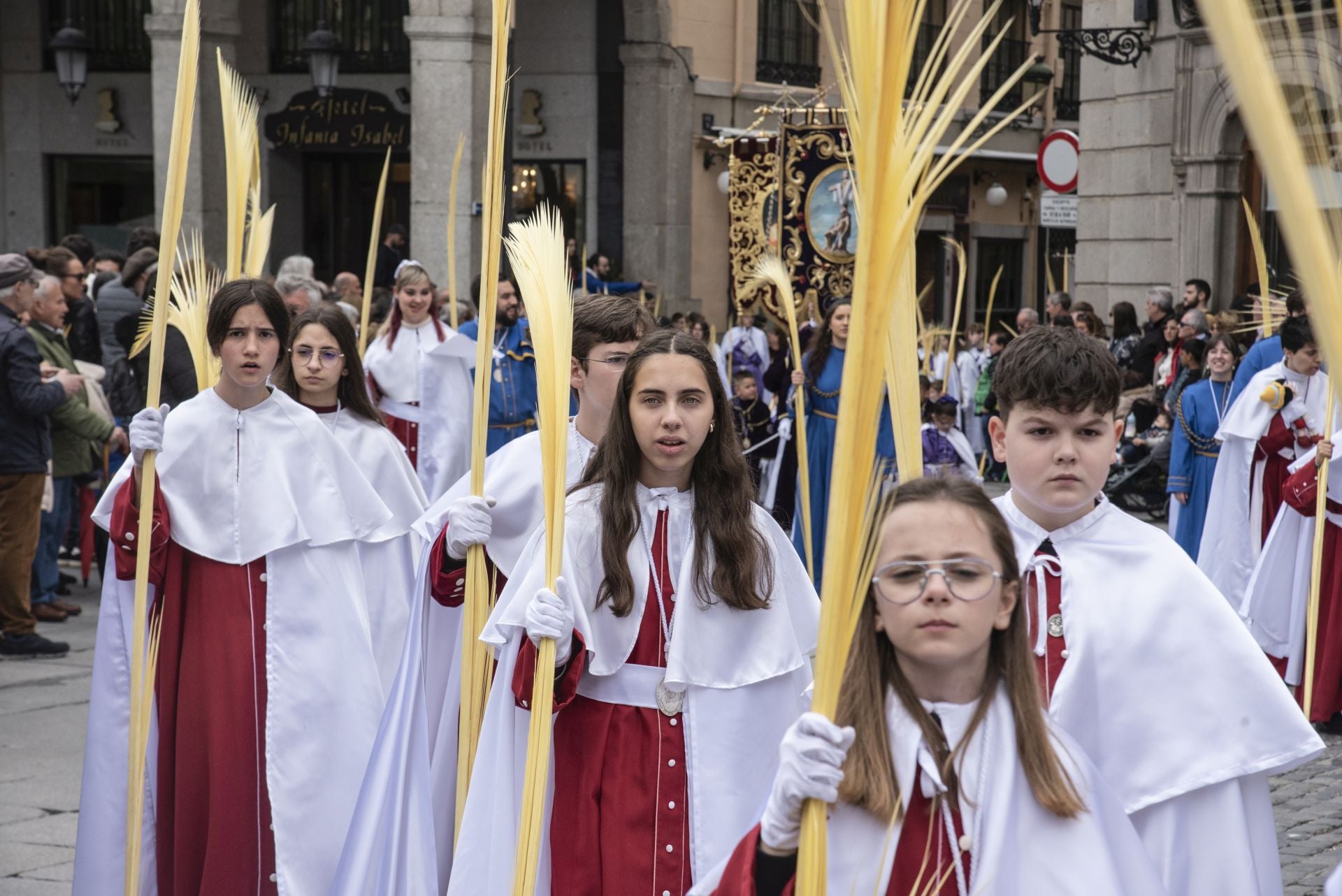 La procesión del Domingo de Ramos, en imágenes