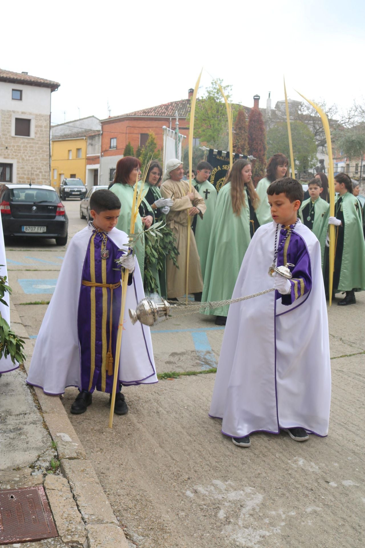 Baltanás inicia con júbilo la Semana Santa