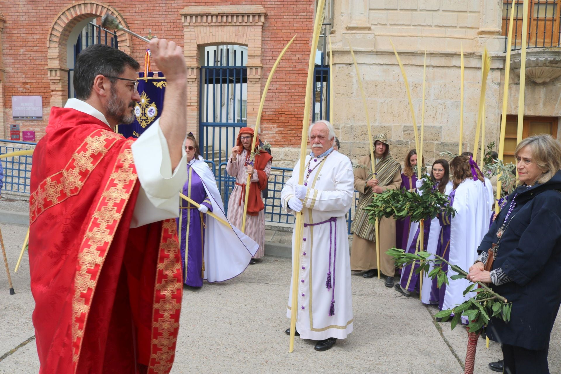 Baltanás inicia con júbilo la Semana Santa
