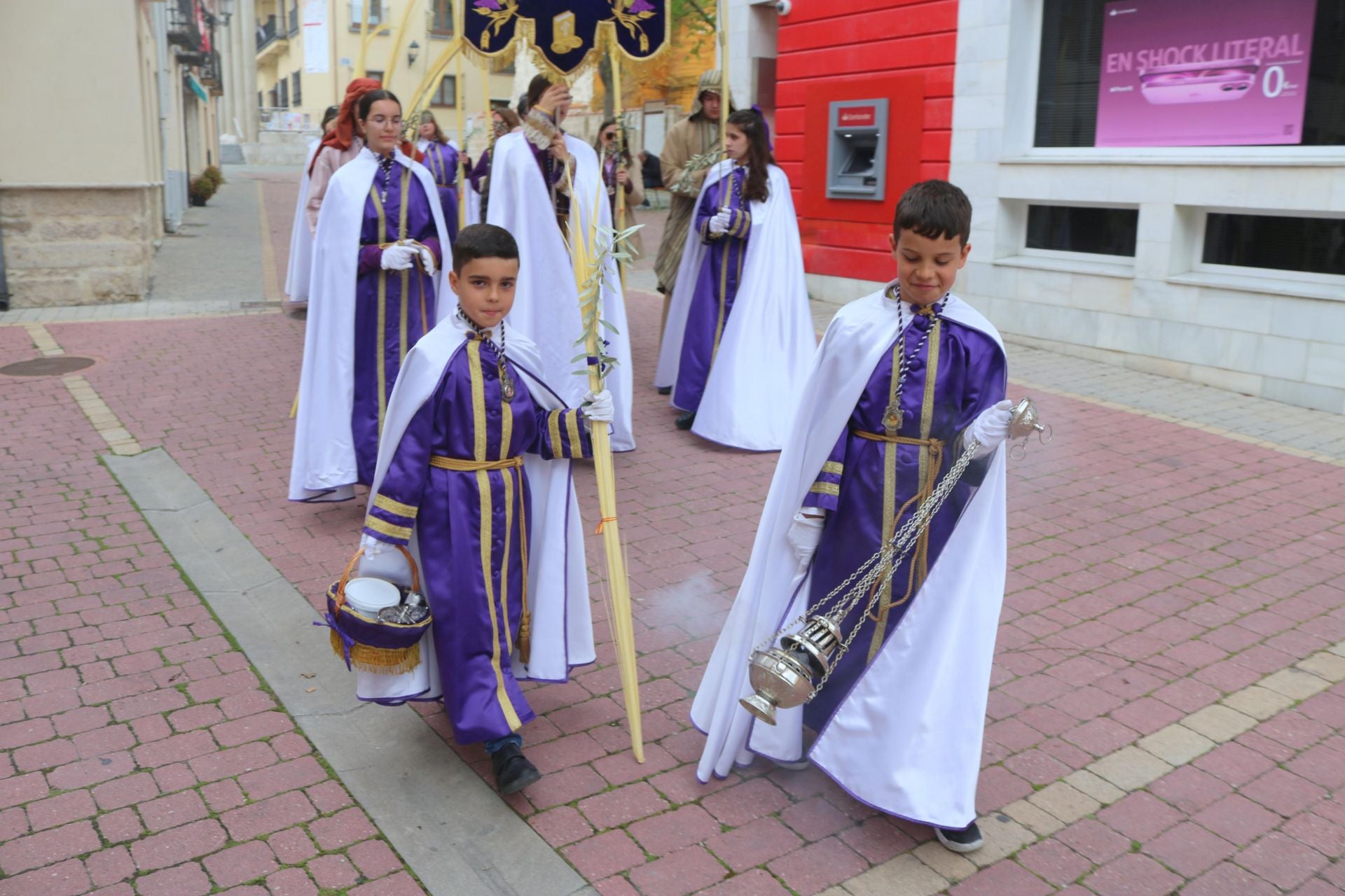 Baltanás inicia con júbilo la Semana Santa