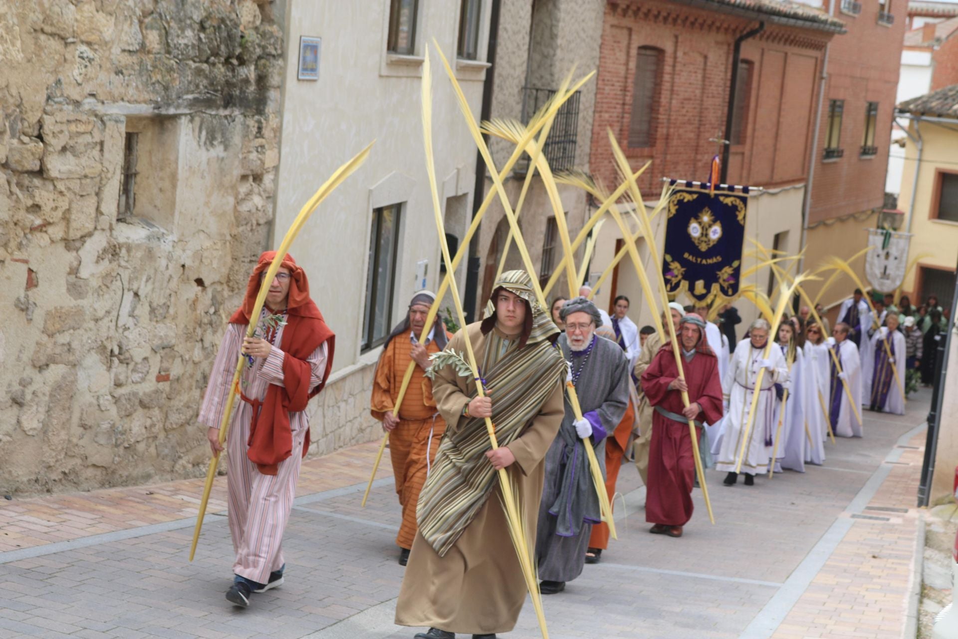 Baltanás inicia con júbilo la Semana Santa