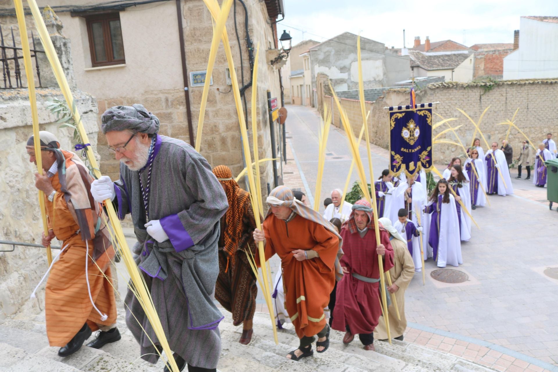 Baltanás inicia con júbilo la Semana Santa