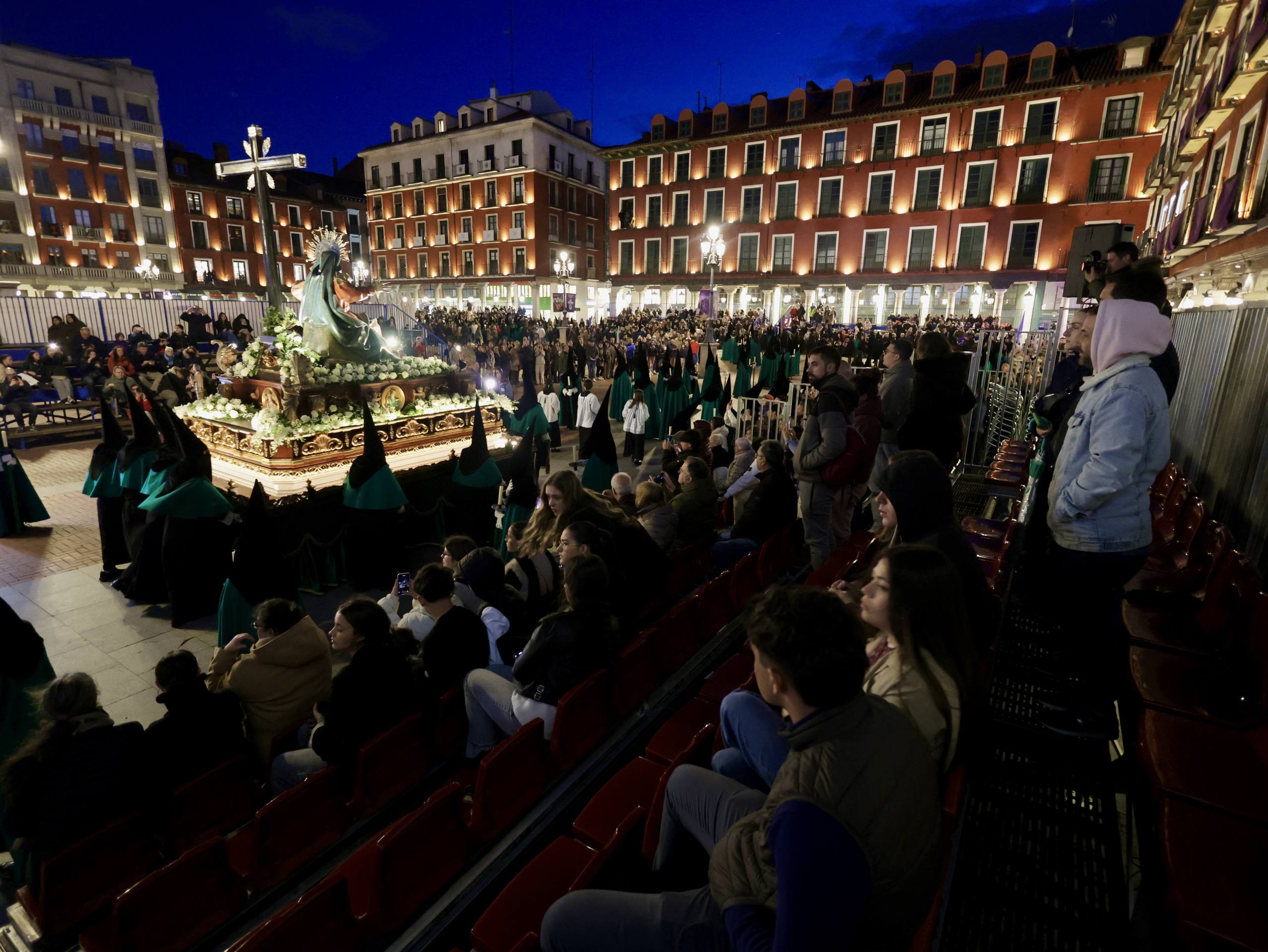 Las imágenes de la procesión del Santísimo Rosario del Dolor