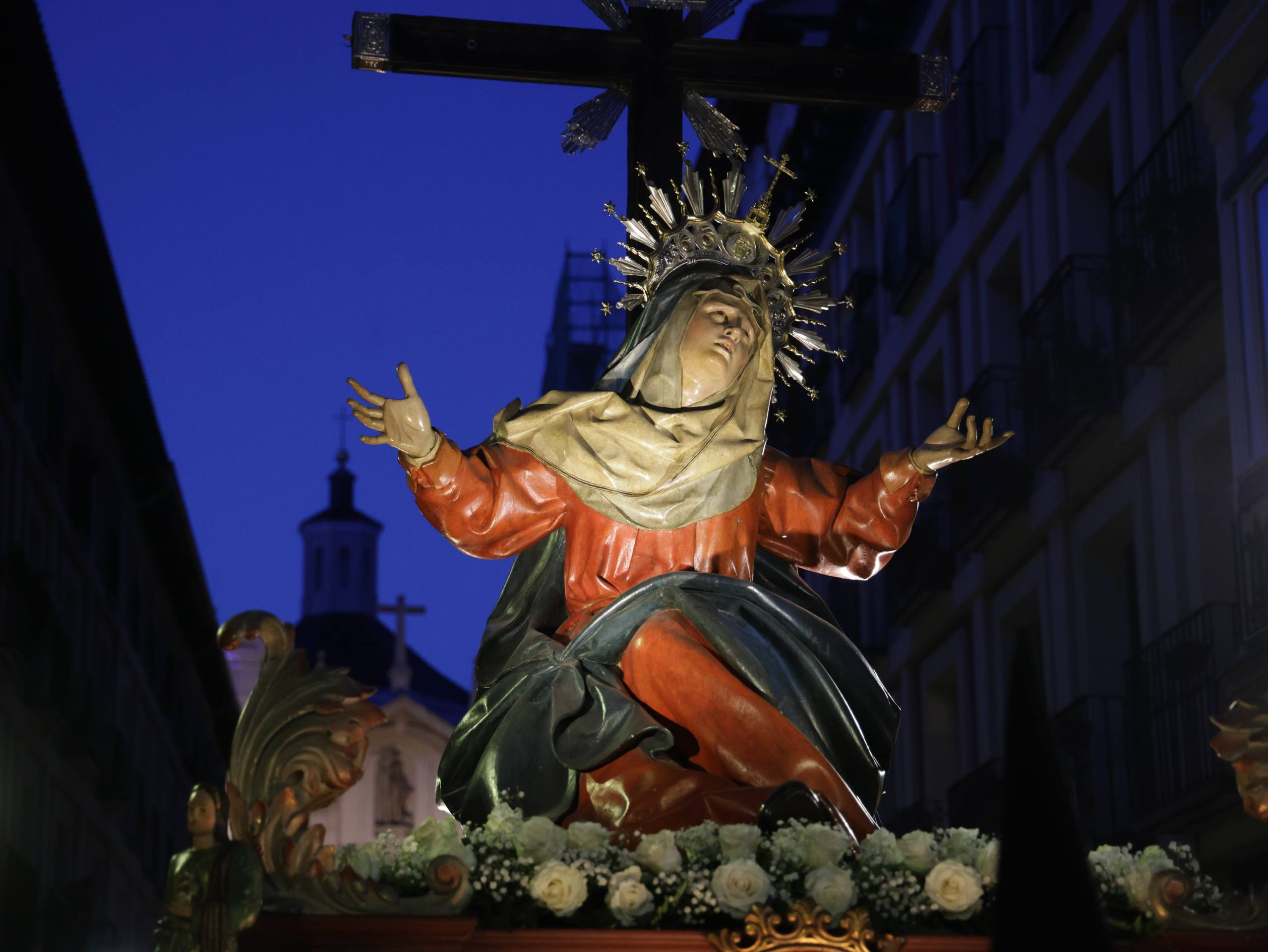 Las imágenes de la procesión del Santísimo Rosario del Dolor