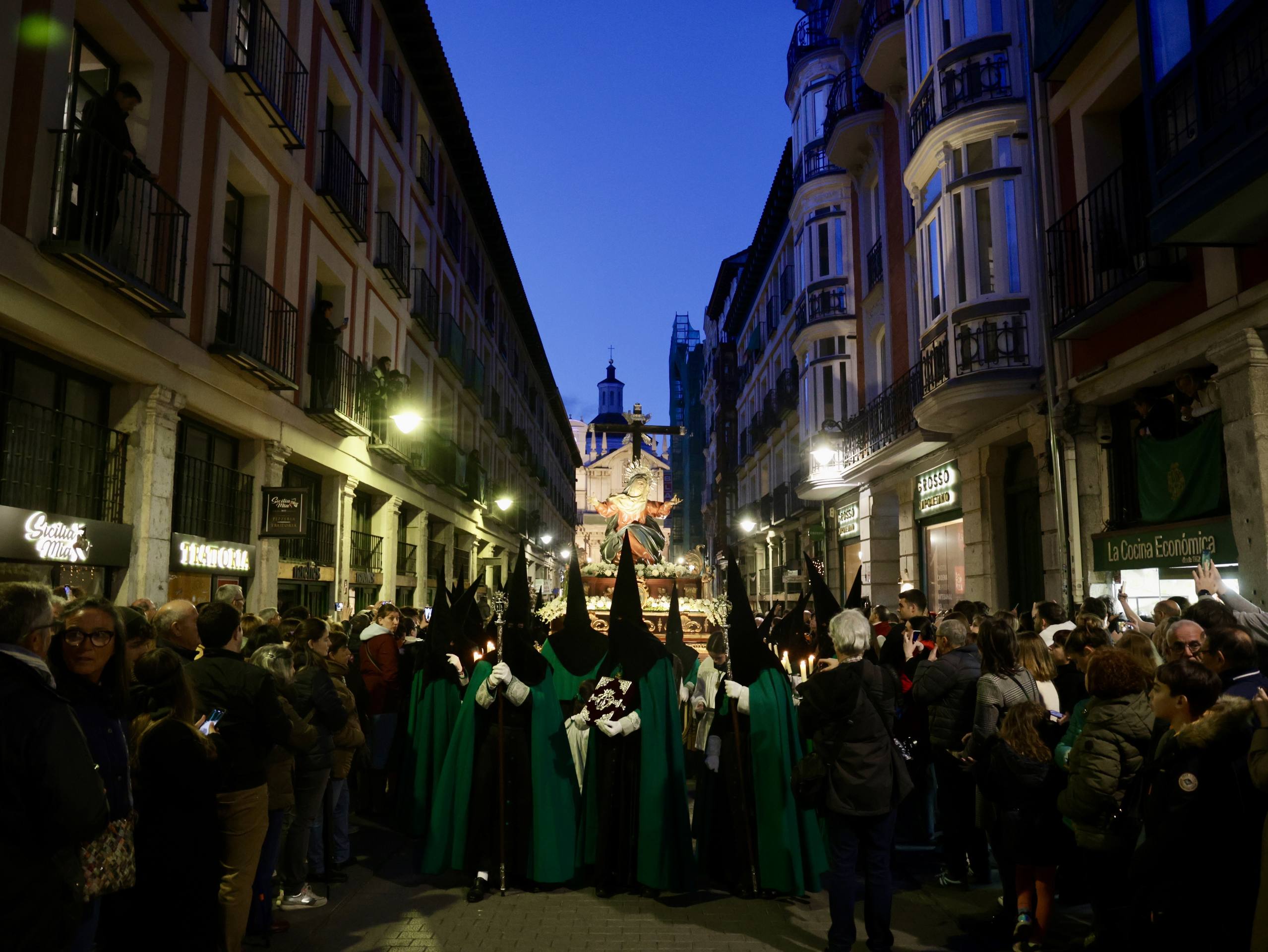 Las imágenes de la procesión del Santísimo Rosario del Dolor