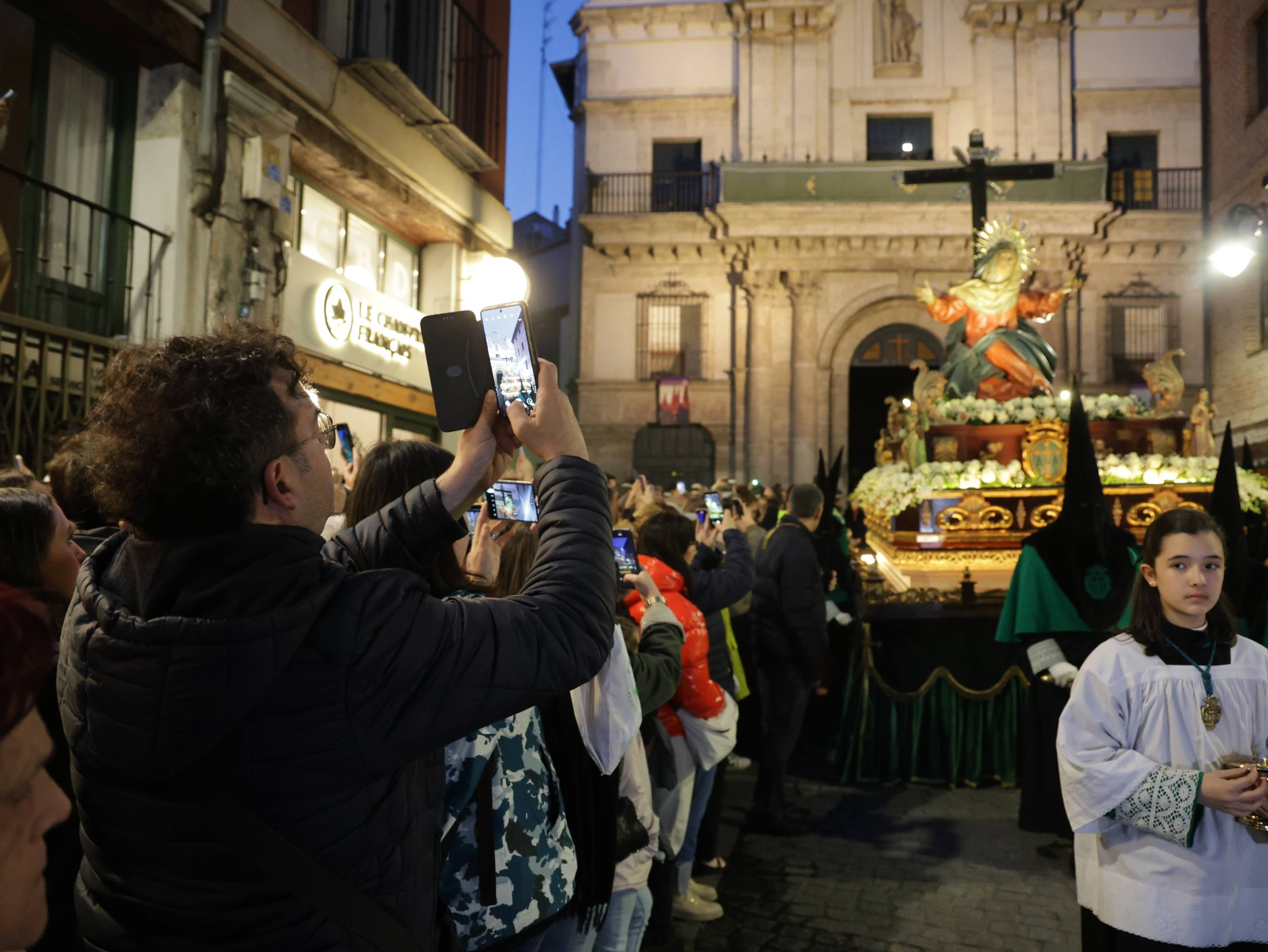 Las imágenes de la procesión del Santísimo Rosario del Dolor