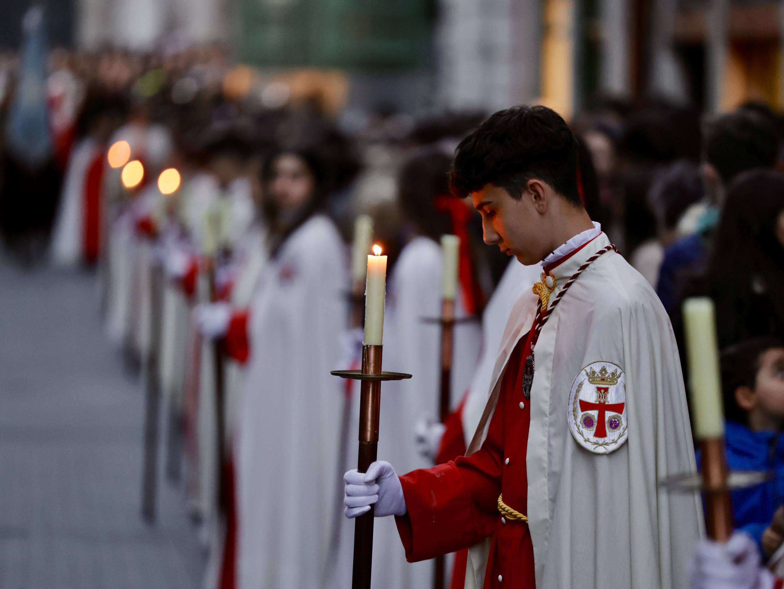 Las imágenes de la procesión del Santísimo Rosario del Dolor