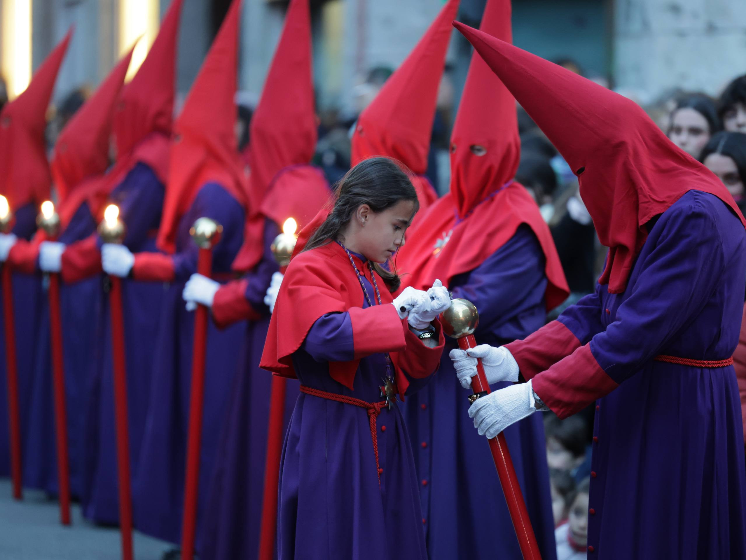 Las imágenes de la procesión del Santísimo Rosario del Dolor