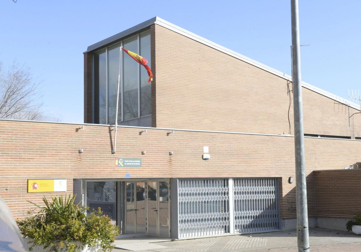 Imagen de archivo del cuartel de la Guardia Civil en Zaratán.